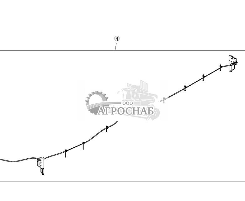 Комплект для самостоятельной установки, проточные гидравлические шланги тормоза, TBH ( - 770100) - ST870466 155.jpg